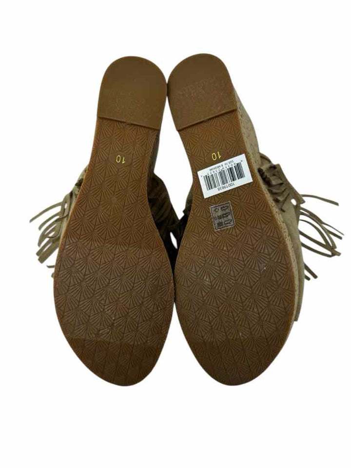 Shoe Size 10 Ariat Tan Suede Pumps