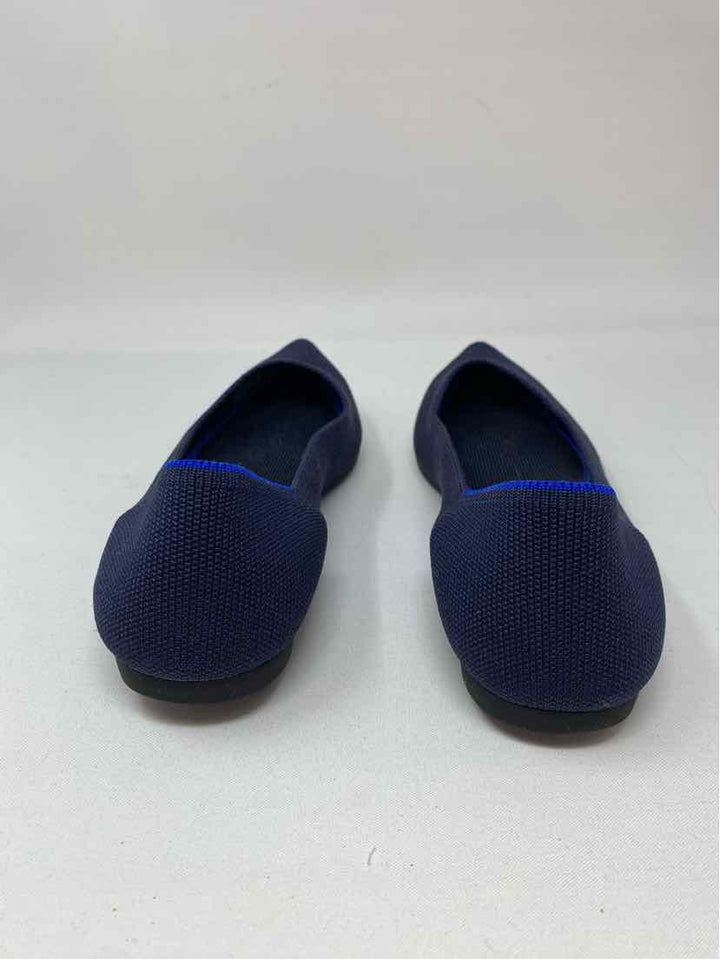 Shoe Size 8.5 ROTHY'S Navy Flats