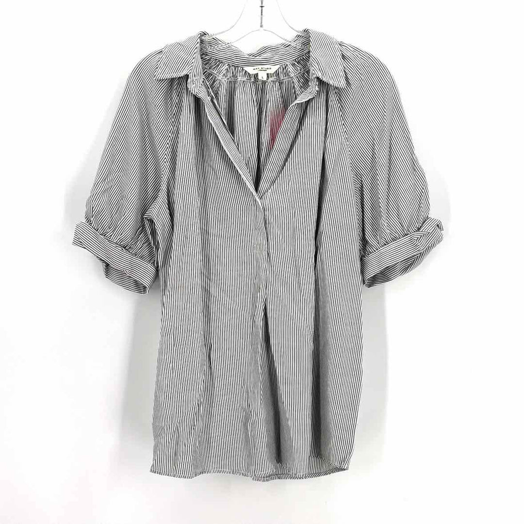 Size L MAX STUDIO Gray Shirt