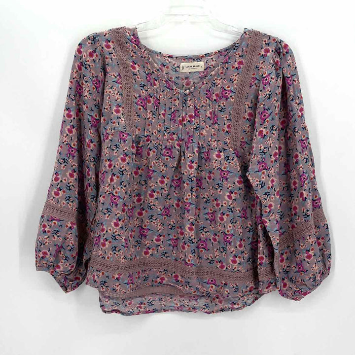 Size XL LUCKY Lavender Shirt