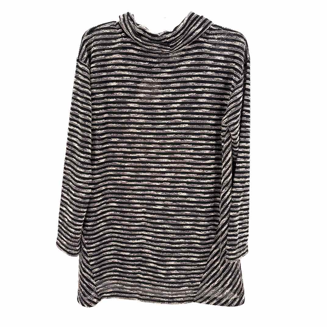 Size XL J JILL Black/White Sweater