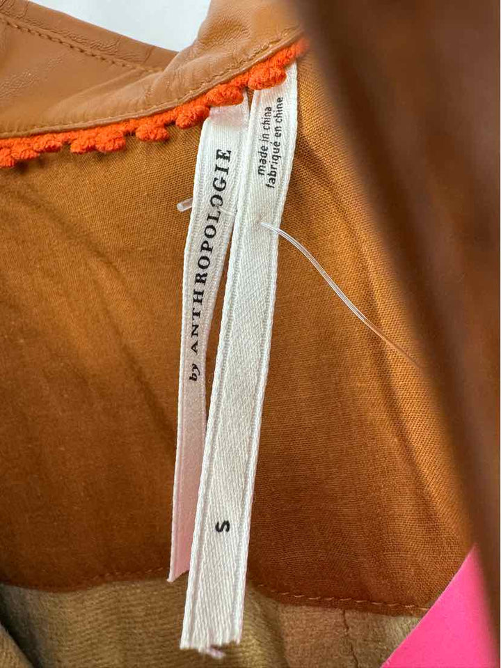 Size S Anthropologie Brown Shirt