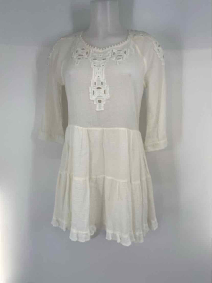 Size XS FREE PEOPLE Ivory Dress