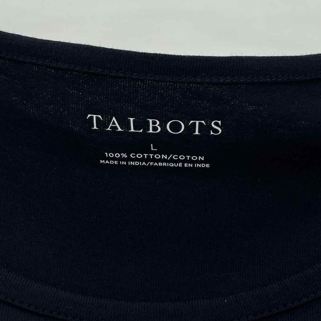 Size L Talbots Navy Shirt