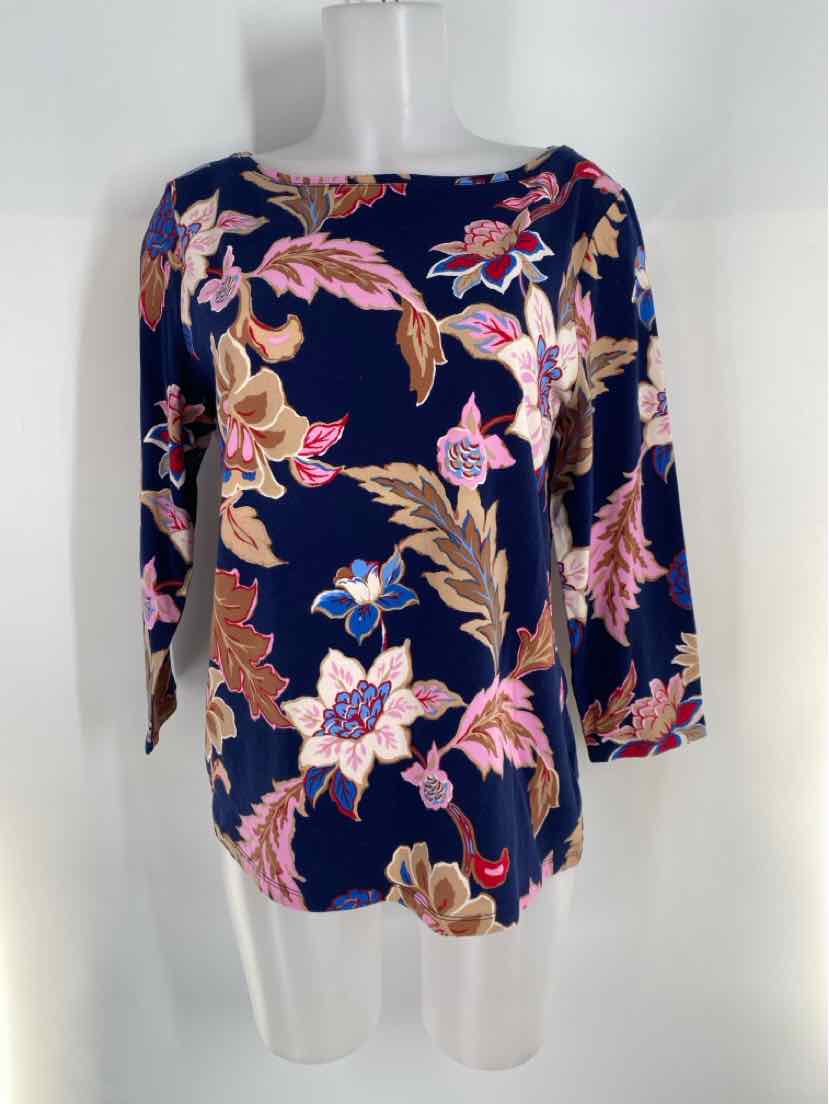 Size L Talbots Navy Shirt