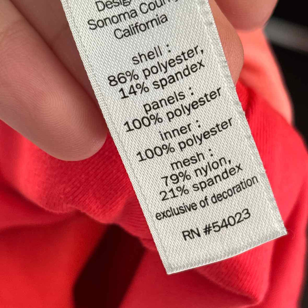 Size XS Athleta Orange Shorts
