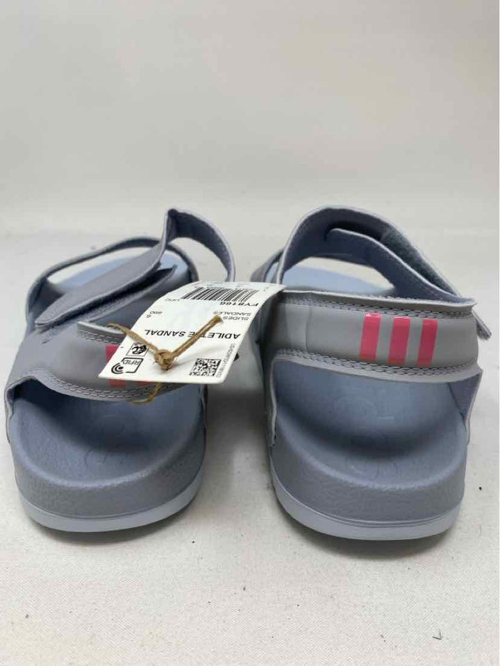 Shoe Size 7 Adidas Gray Sandals