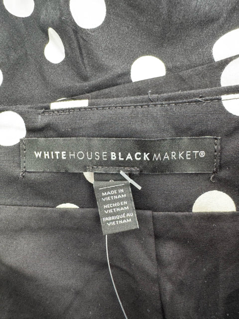 Size 8 White House Black Market Black Skirt
