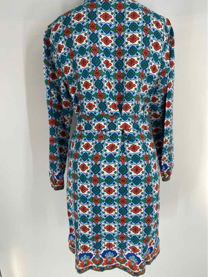 Size 10 Boden Green Linen Dress