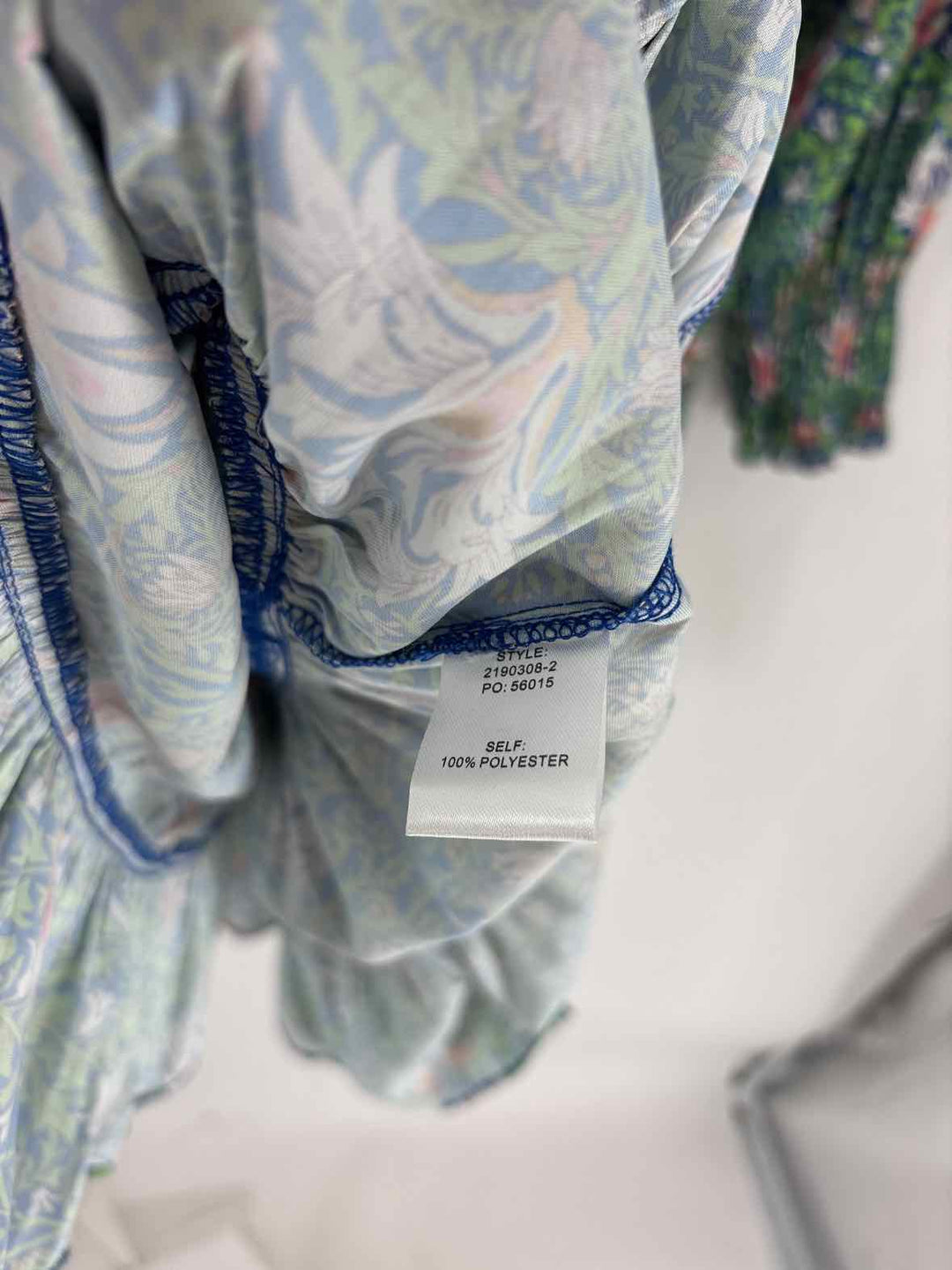 Size M CURRENT AIR Green Print Dress