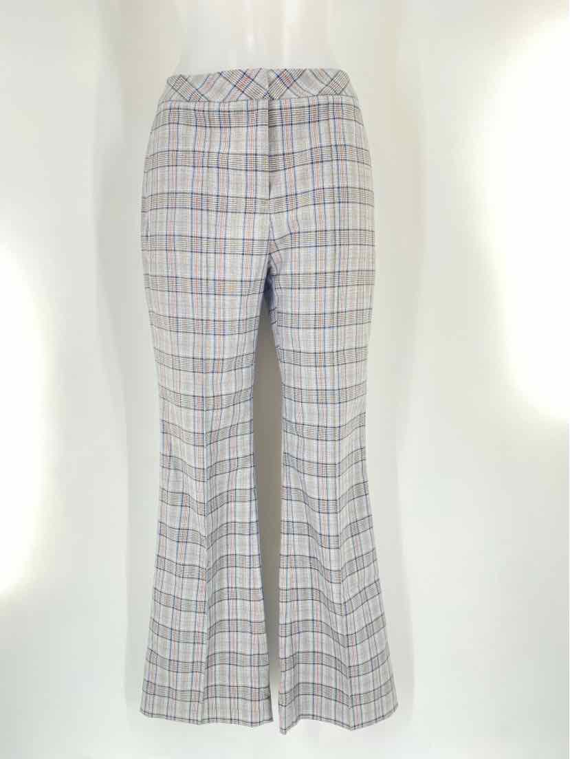 Size 4 ELIE TAHARI Black Print Pants