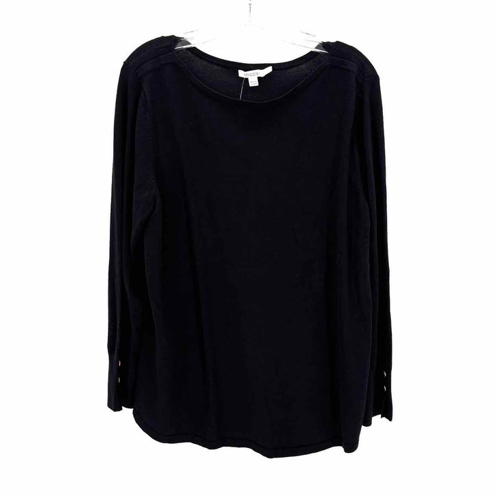 Size XL Chico's Black Sweater