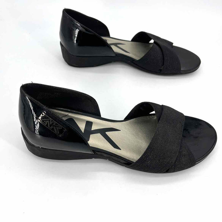 Shoe Size 7 Anne Klein Black Sandals