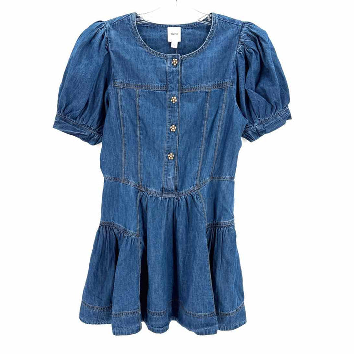 Size 12 MAEVE Blue Denim Dress