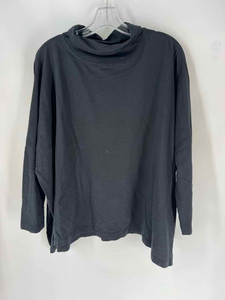 Size L MERSEA Black Cotton Sweater