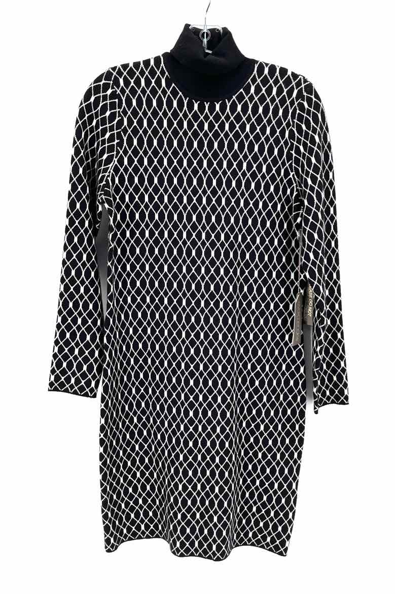 Size M EVA MENDES Black Knit Dress