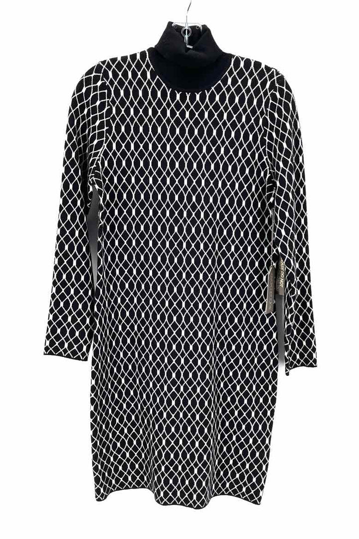 Size M EVA MENDES Black Knit Dress