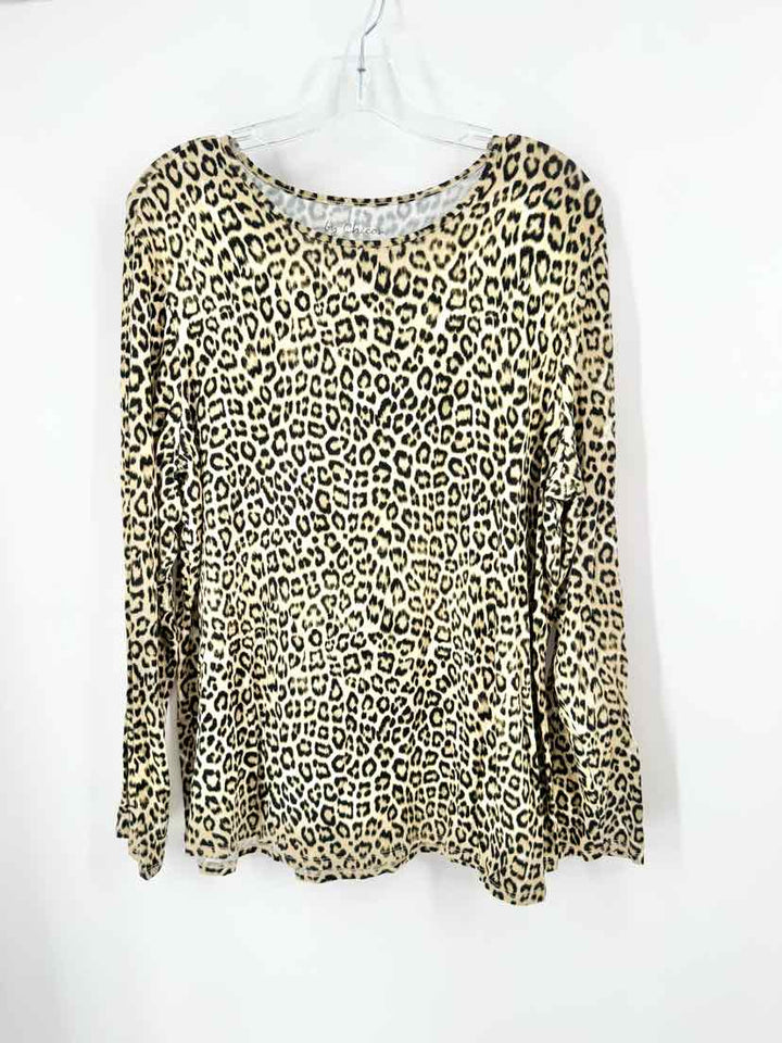 Size XL Chico's Brown Print Shirt