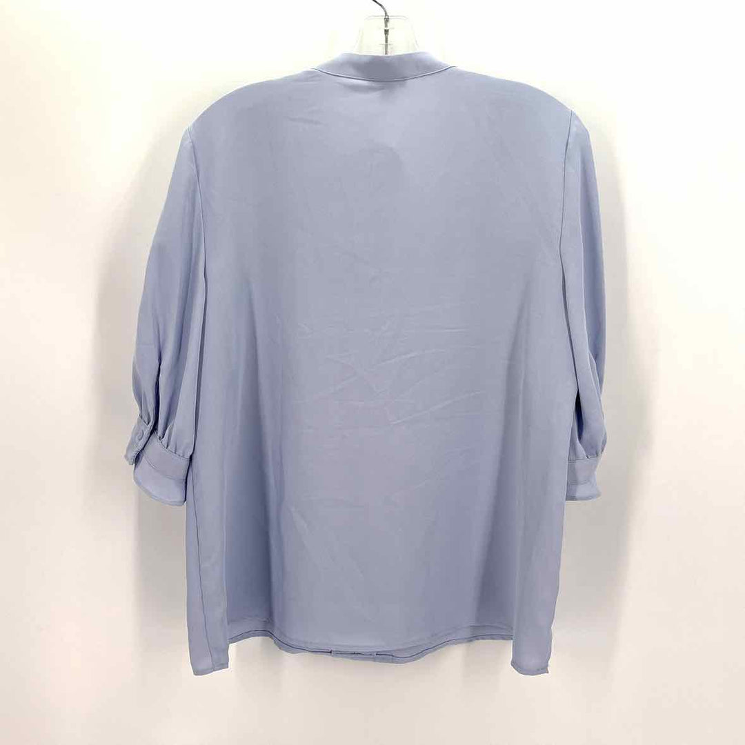 Size Petite Ann Taylor Light Blue Shirt