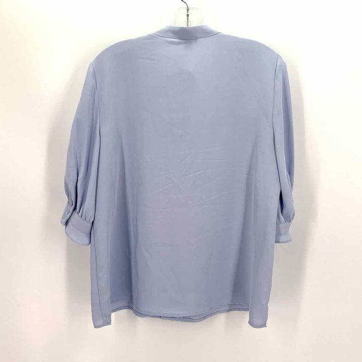 Size Petite Ann Taylor Light Blue Shirt