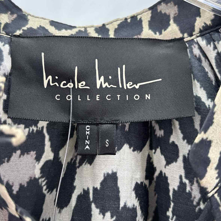 Size S NICOLE MILLER Multi-Color Shirt