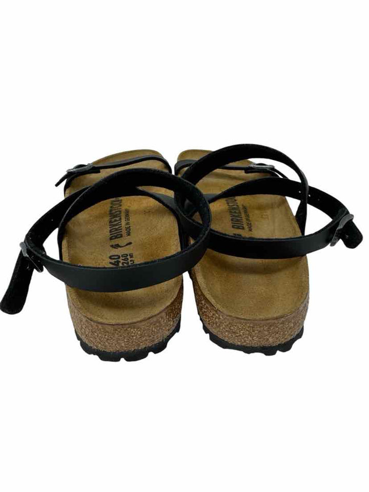 Shoe Size 40 Birkenstock Black Sandals