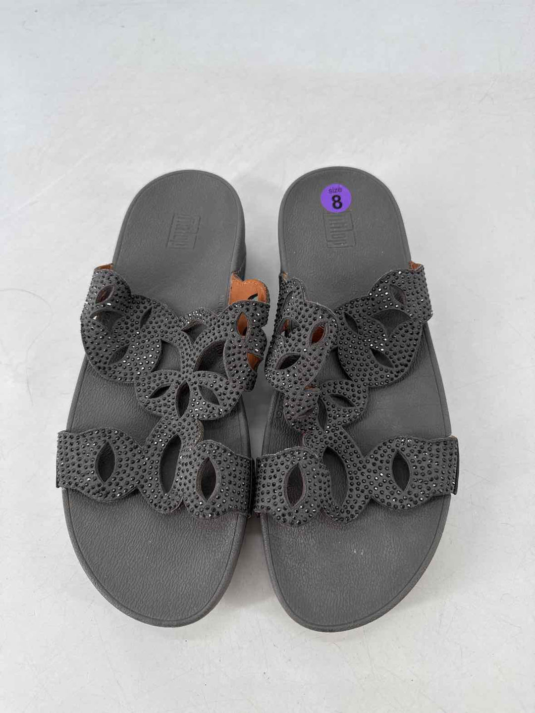 Shoe Size 8 FITFLOP Gray Sandals