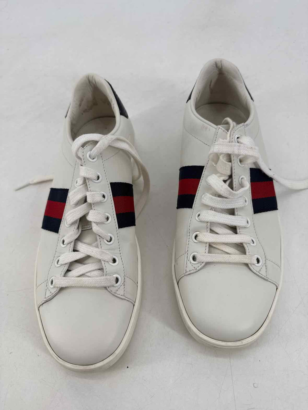 Shoe Size 39 Gucci White Leather Luxury - Sneakers
