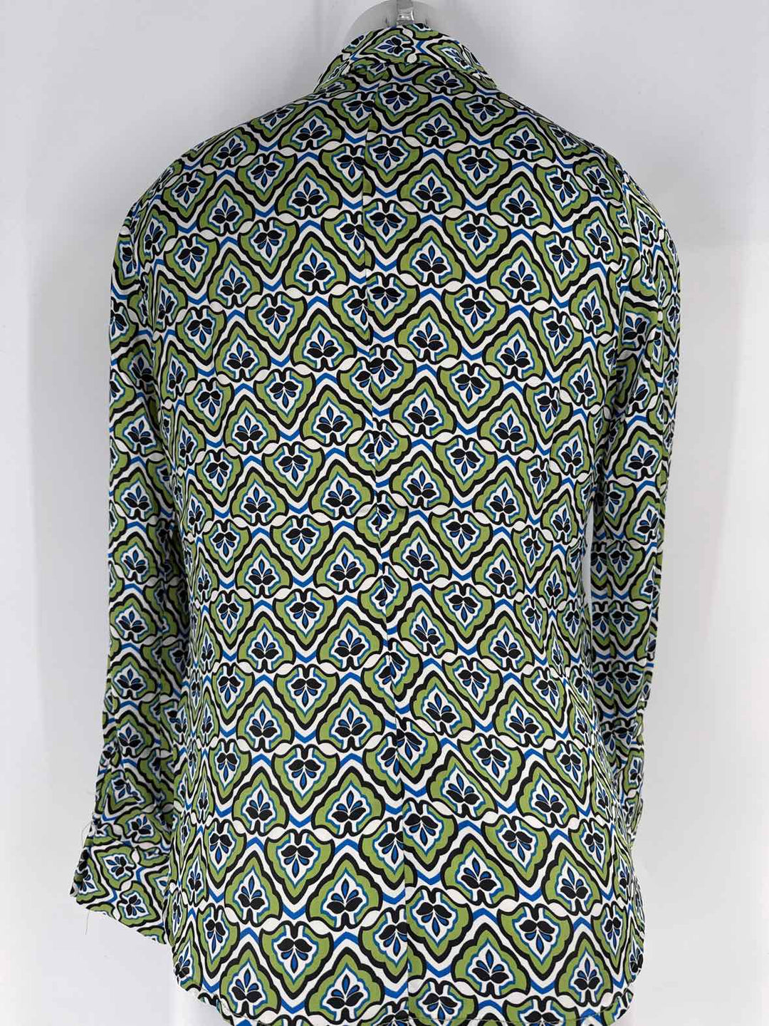 Size S INDUSTRY Green Print Shirt
