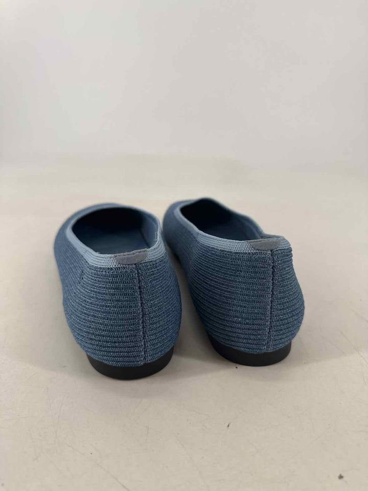 Shoe Size 42 VIVAIA Blue Knit Flats