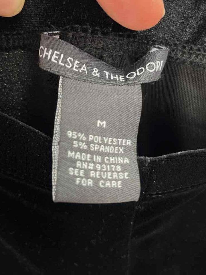 Size M CHELSEA & THEODORE Black Pants