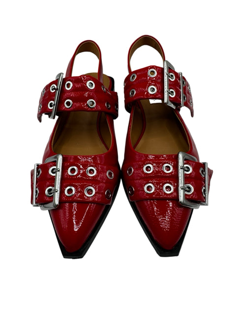 Shoe Size 8 Steve Madden Red Flats