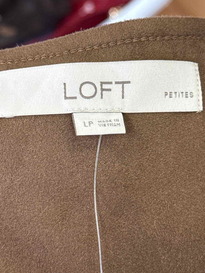 Size L LOFT Brown Dress
