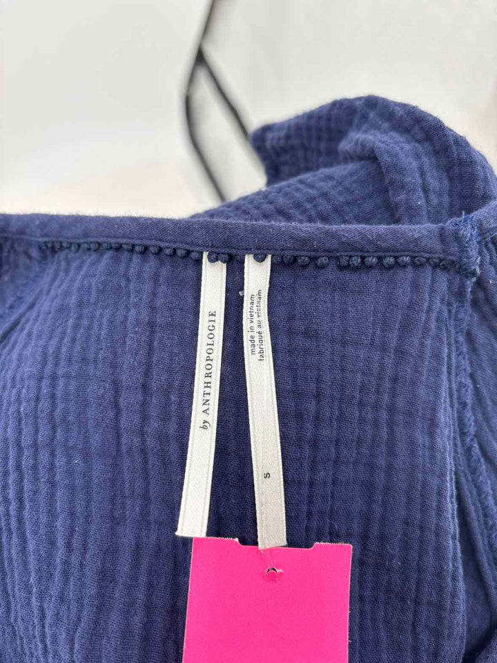 Size S Anthropologie Navy Dress