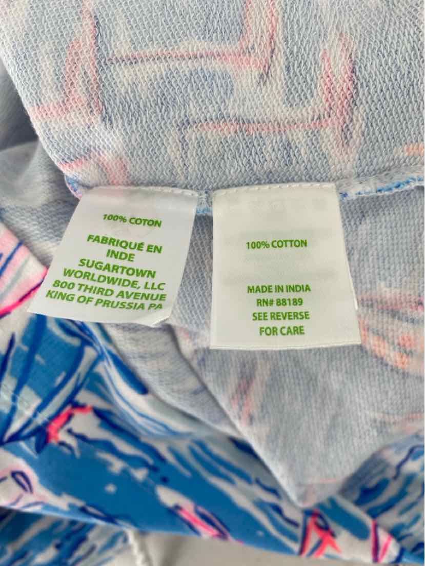 Size M Lilly Pulitzer Blue Shirt