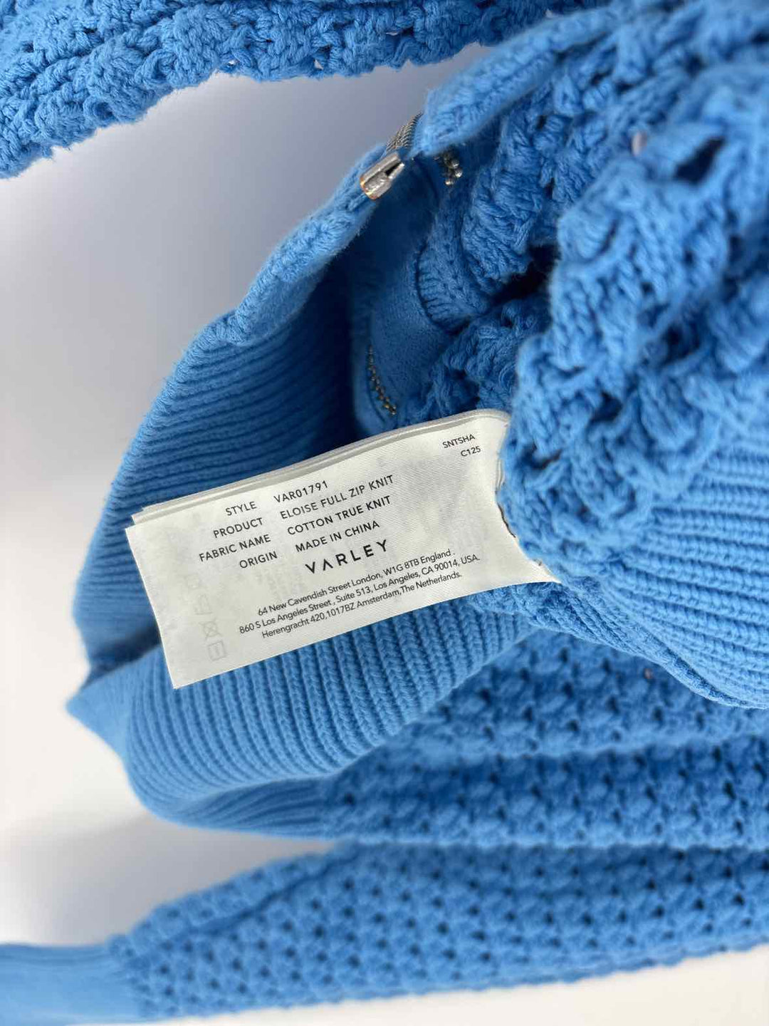 Size S VARLEY Blue Sweater