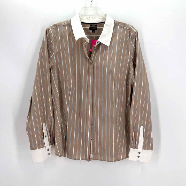 Size 14 Talbots Brown Shirt