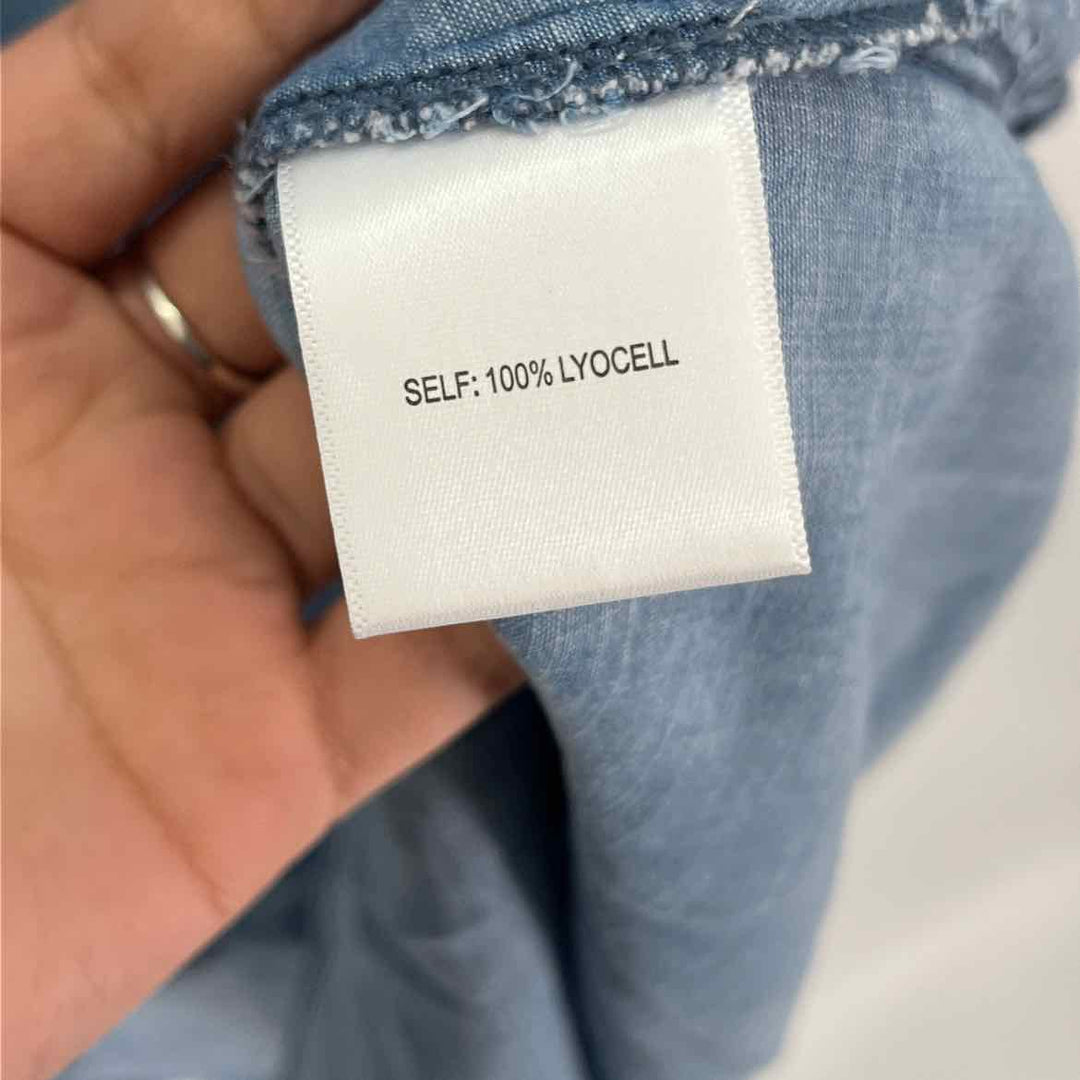 Size 2X Jane & Delaney Blue Chambray Dress
