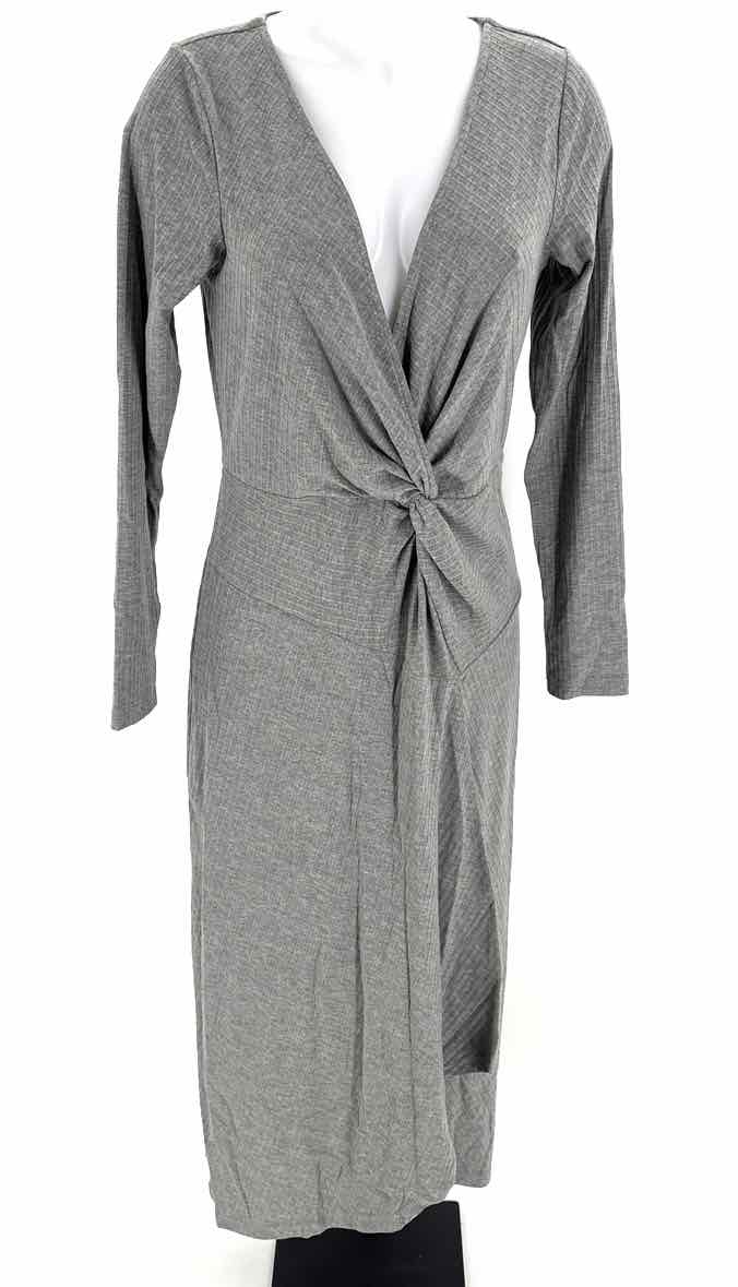 Size M Gray Knit Dress