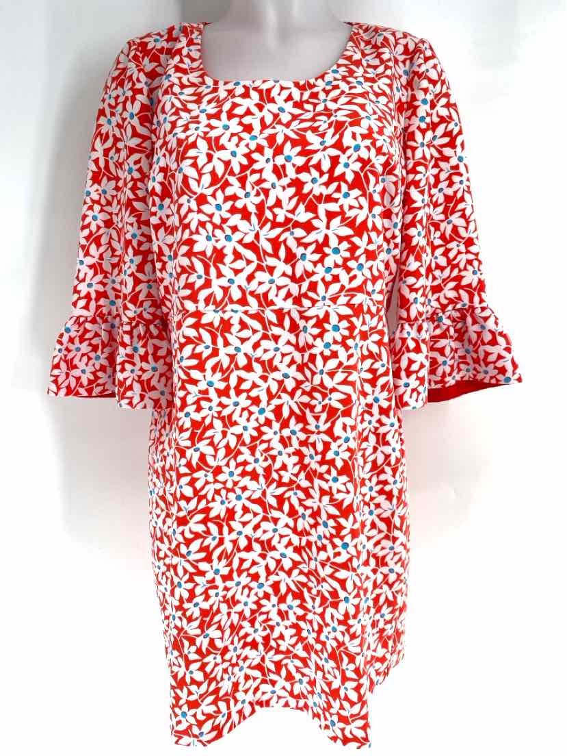 Size 12 DRAPER JAMES Orange Dress