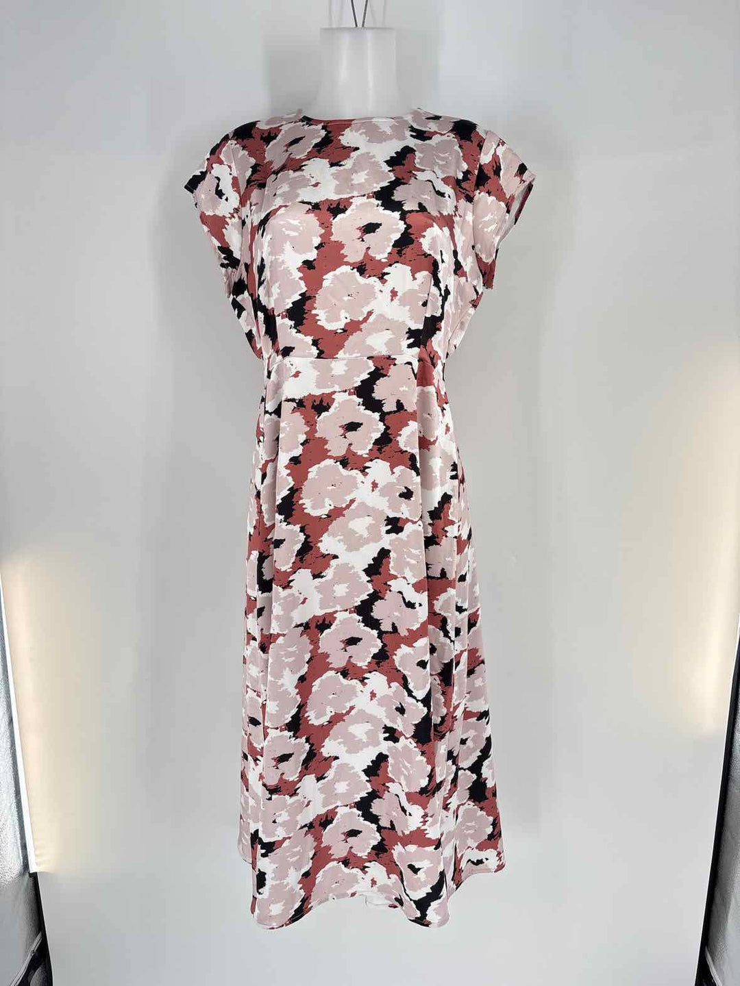 Size L BOHME Brown Sateen Dress