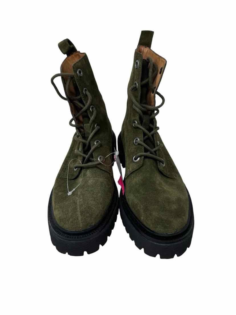 Shoe Size 7 MADEWELL Olive Suede Boots