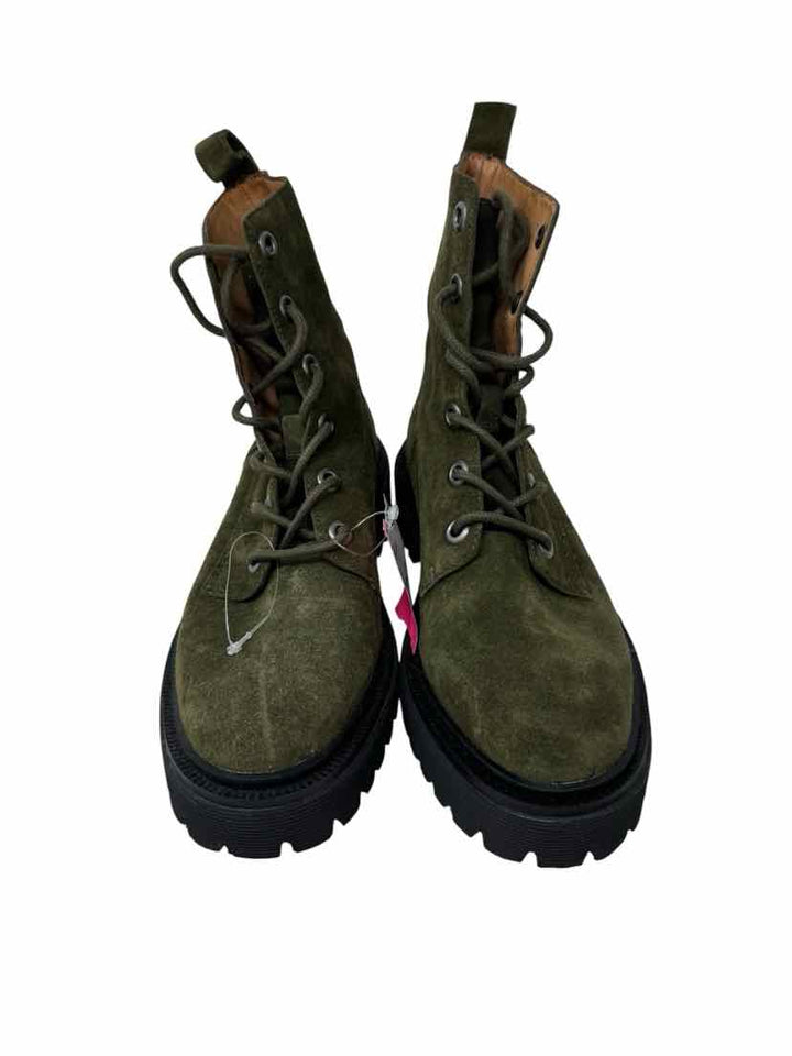 Shoe Size 7 MADEWELL Olive Suede Boots