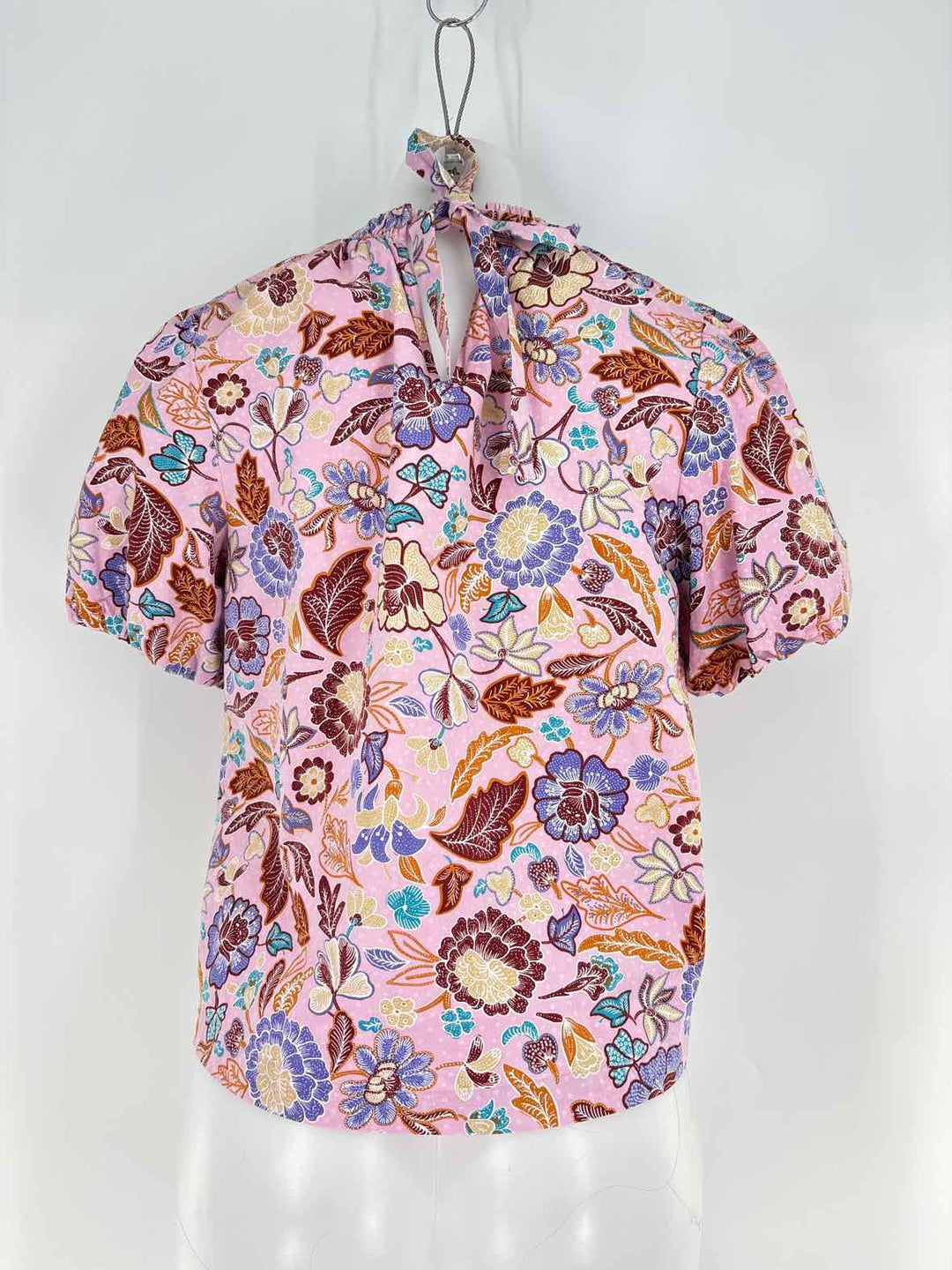 Size S Ann Taylor PINK PRINT Shirt