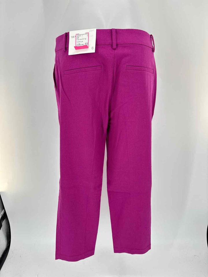 Size 6 LOFT Purple Pants