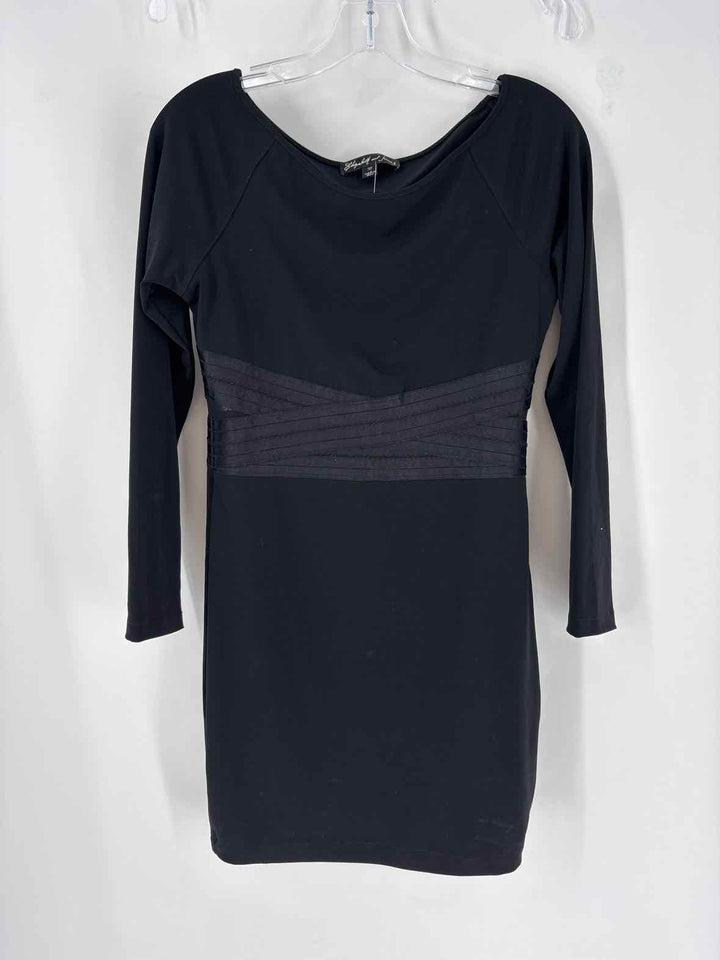 Size M ELIZABETH AND JAMES Black Dress