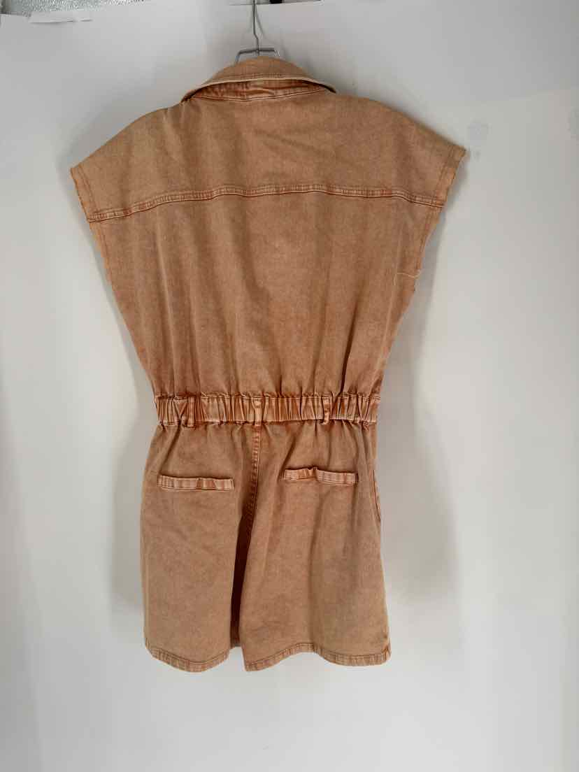 Size M FATE Orange Romper