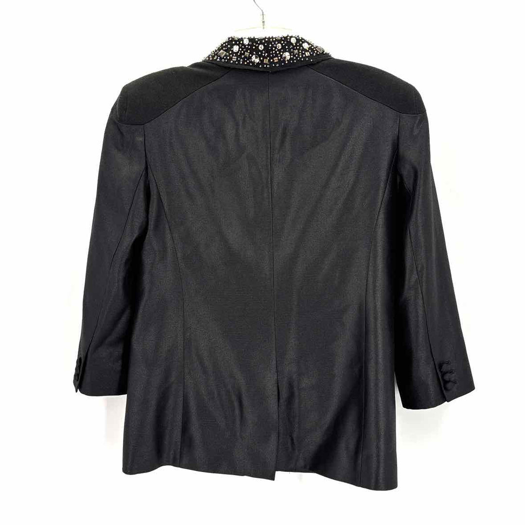 Size 6 RACHEL ROY Black Beaded Dress
