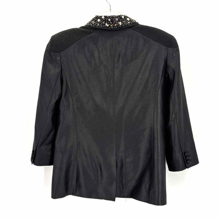 Size 6 RACHEL ROY Black Beaded Dress