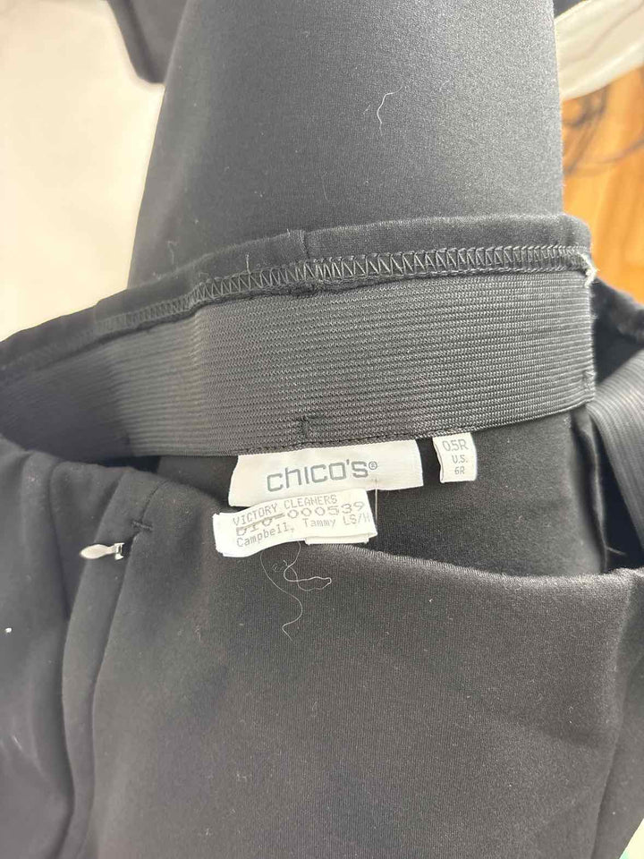 Size S Chico's Black Pants